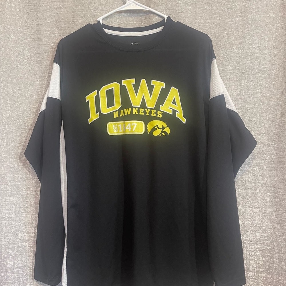 Black and Yellow Long Sleeve Tee